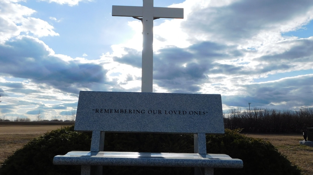 Catholic Cemetery just outside of Manning, Alberta.