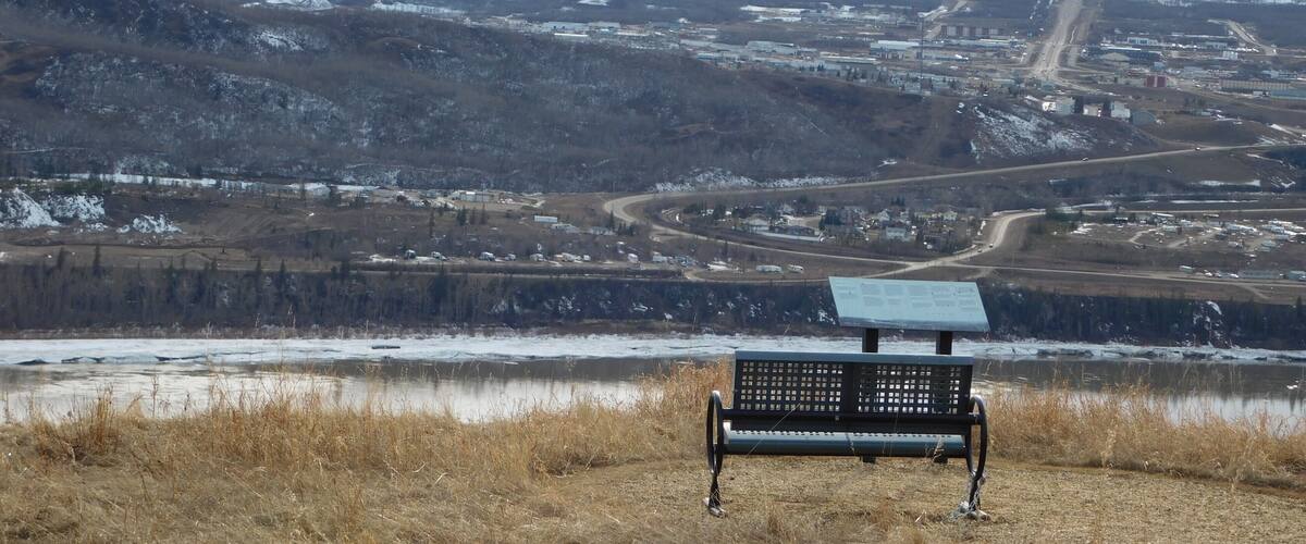 12 Foot Davis Lookout. 
Gorgeous view of Peace River Valley.