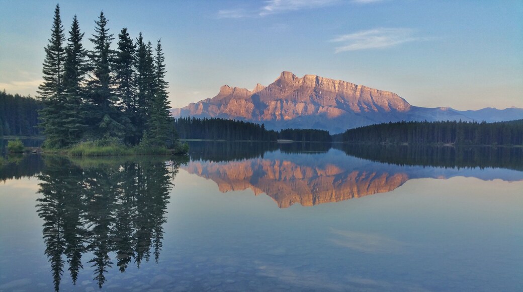 Banff has many memorable vistas, and this one is less well known... less crowded...but just as breathtaking as the more visited spots. A bit of thoughtful composition makes all the difference in your photo.