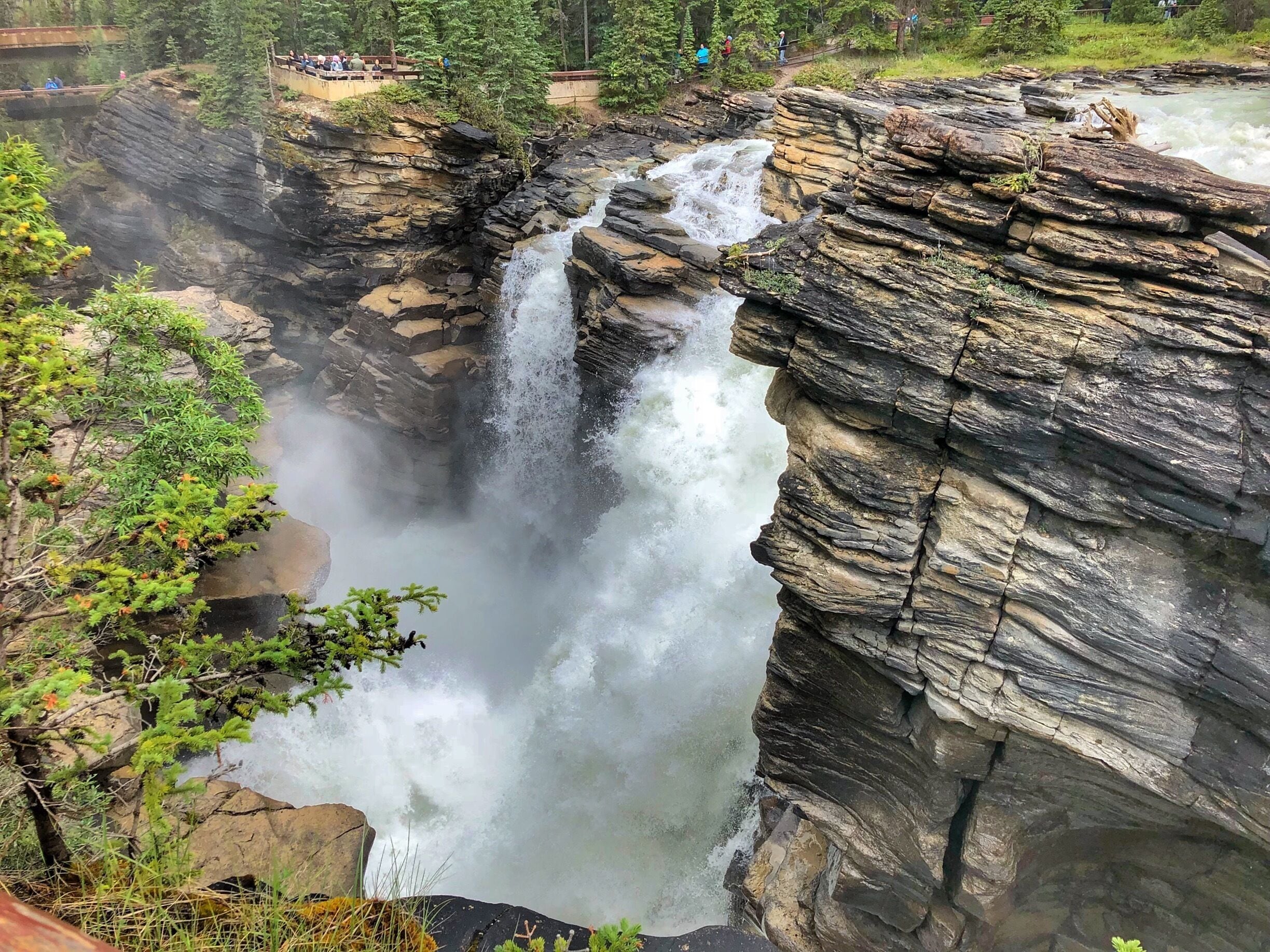 You get to experience the sheer beauty and power of nature here. A breathtaking sight, you can also walk down to the lower falls through one of the old water channels which is great to see. 