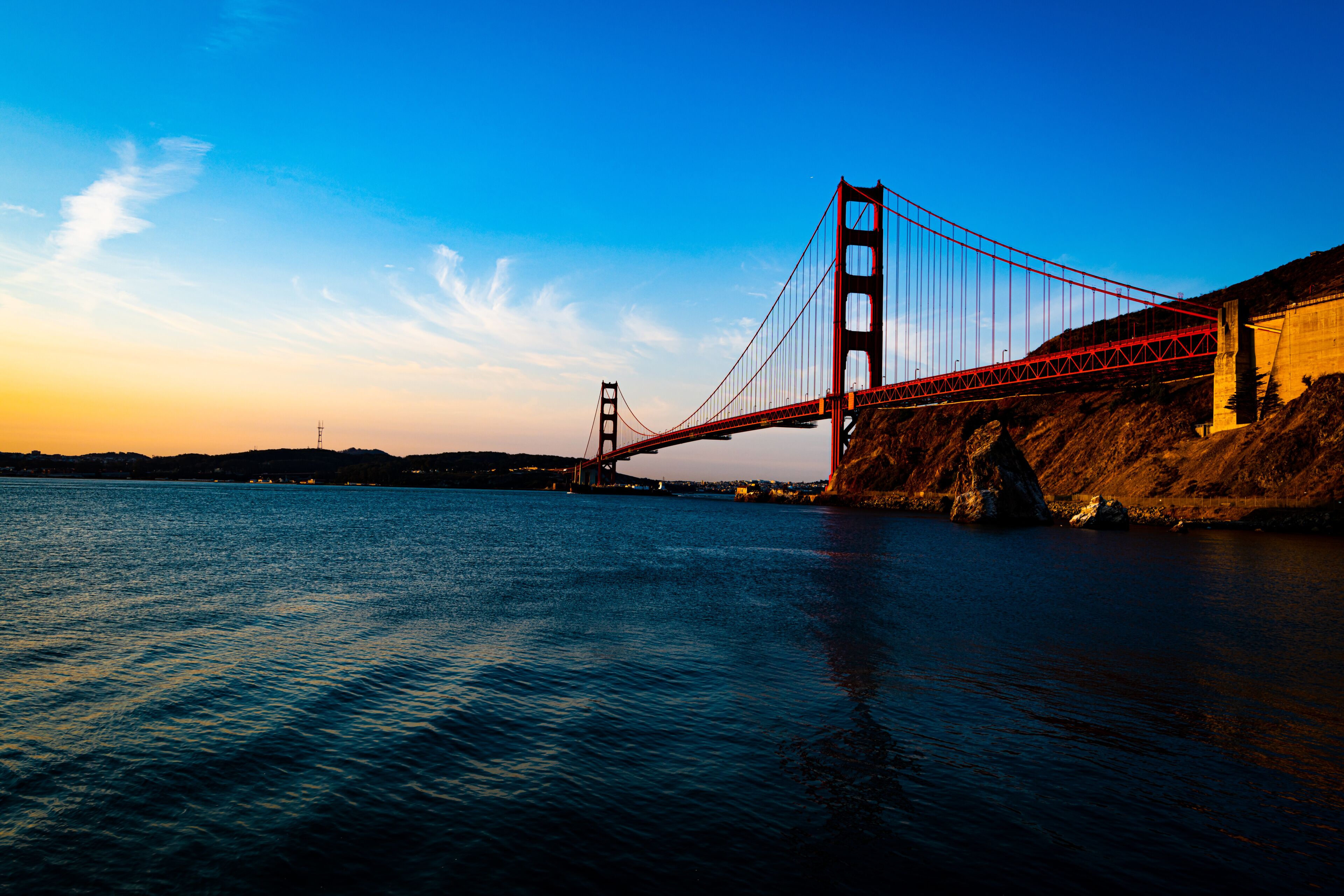 Sunrise at Golden Gate Bridge 2