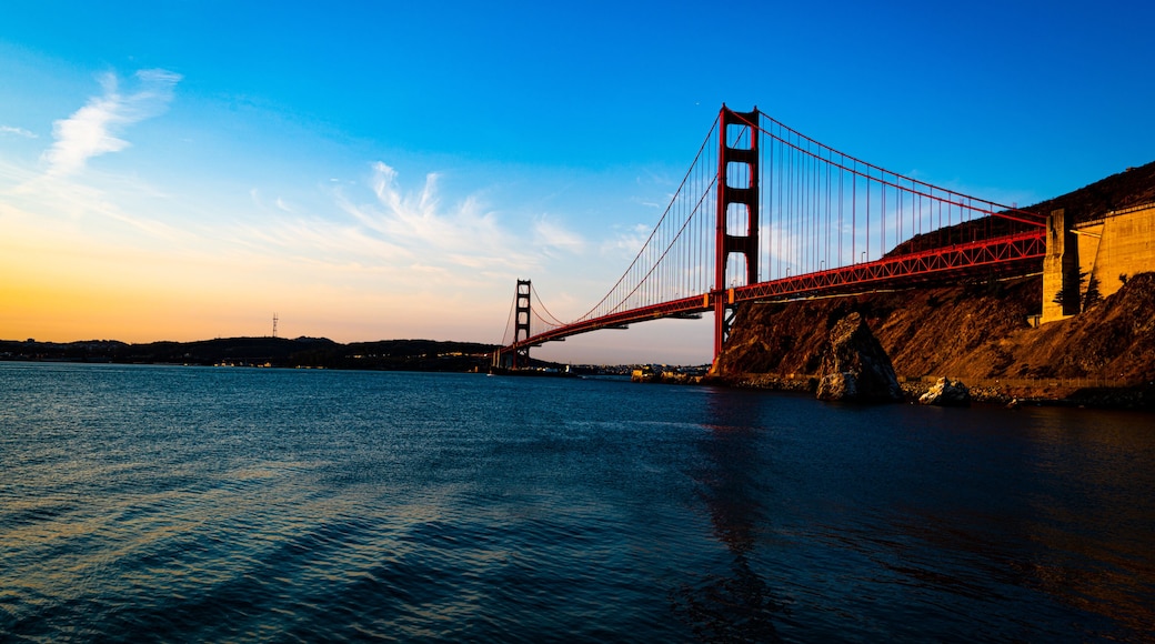 Sunrise at Golden Gate Bridge 2