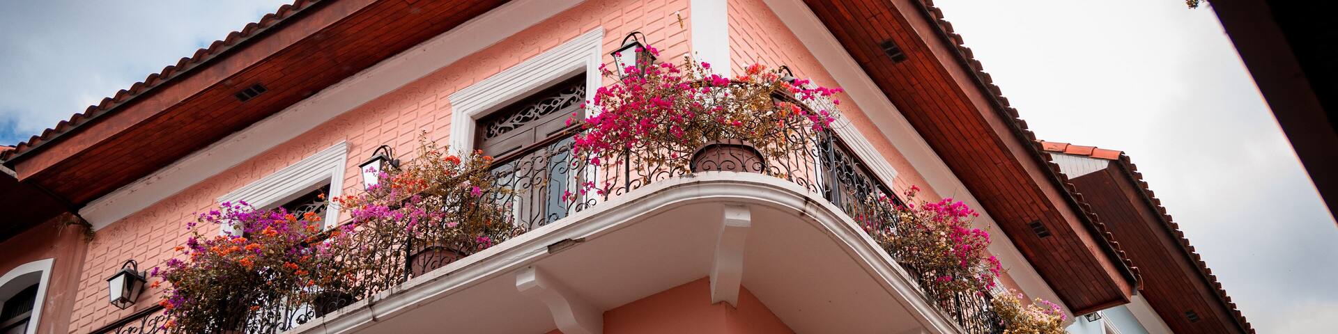 Panama City Old Town streets and buildings