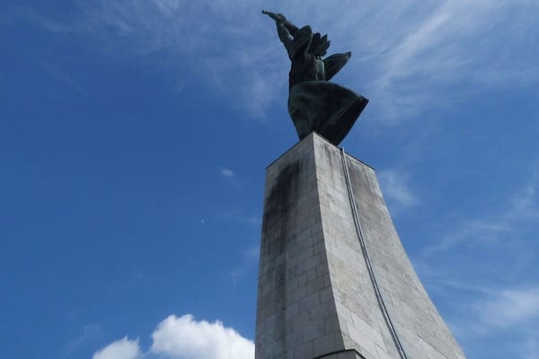 My "artsy" shot of the Citadella monument.