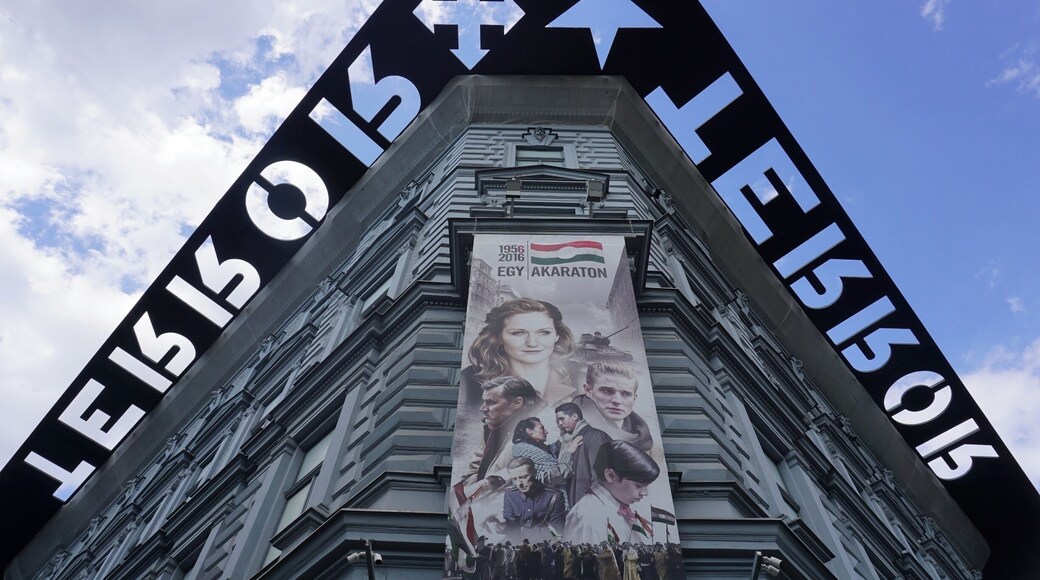 The House of Terror is a must-see in Budapest. A house has been preserved to showcase the terror of two different regimes. While the subject matter is heavy, when you emerge again and see the light blue sky through those letters, you're reminded of the present moment and things feel right again.
#StunningStructures