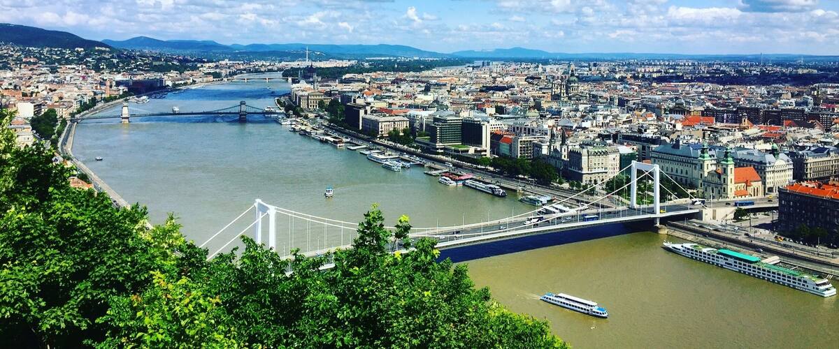 Overlooking the River Danube. Loved Budapest-a very pretty, clean and friendly city, with lots to explore. Would have loved more time here to capture the sunset by night. Hopefully I'll be back! #Budapest #Hungary #Chainbridge #Danube