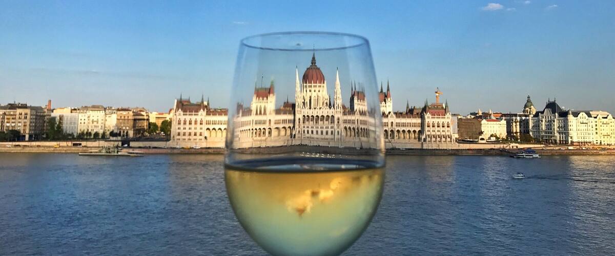 My view of the parliament building in Budapest tonight. Not gonna lie, it's pretty spectacular.