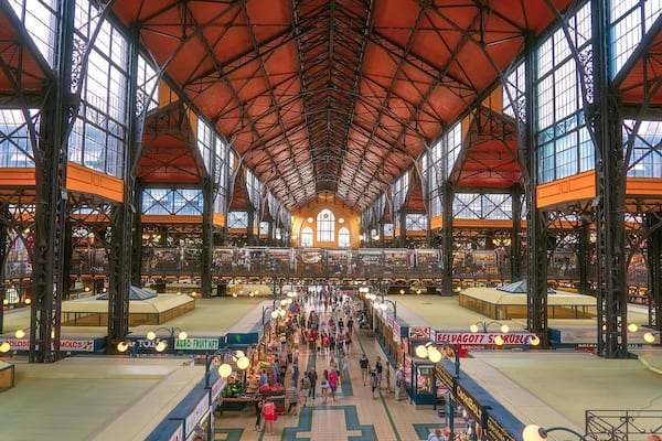 Get just about anything here. I shopped here often in my two months living in Budapest.