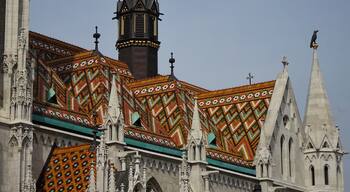 Detail of the Matthias Church
The Matthias Church is one of the finest churches in Budapest. Located atop the Buda Castle hill, it has been serving the citizens of the Buda Castle Hill since 1015. The actual church