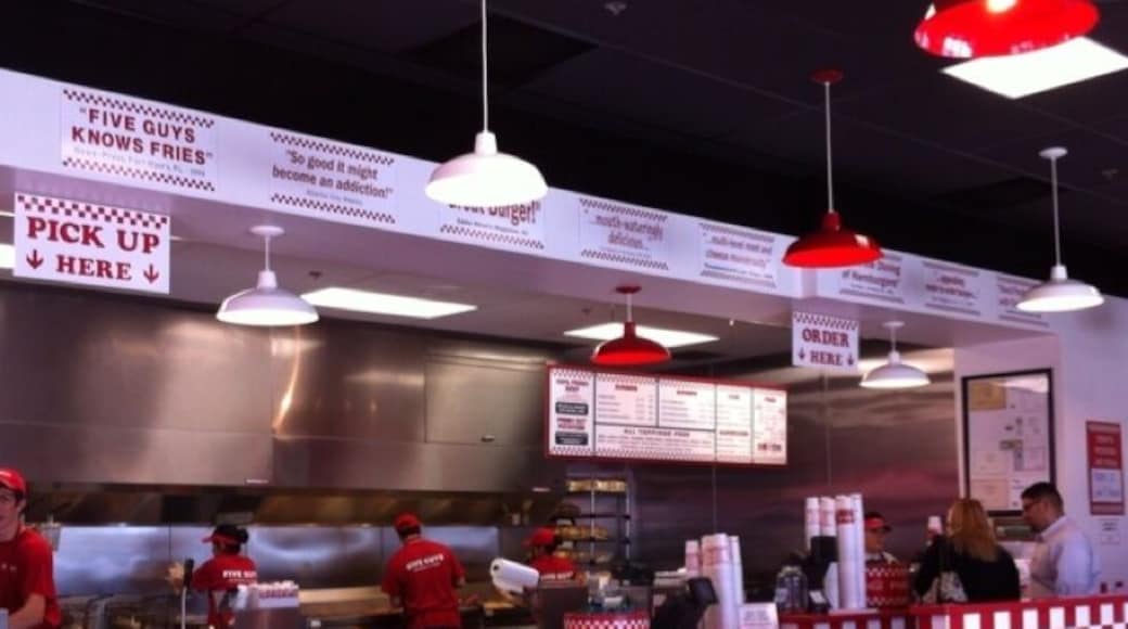 New 5 Guys hamburgers, as good if not better than In-N-Out