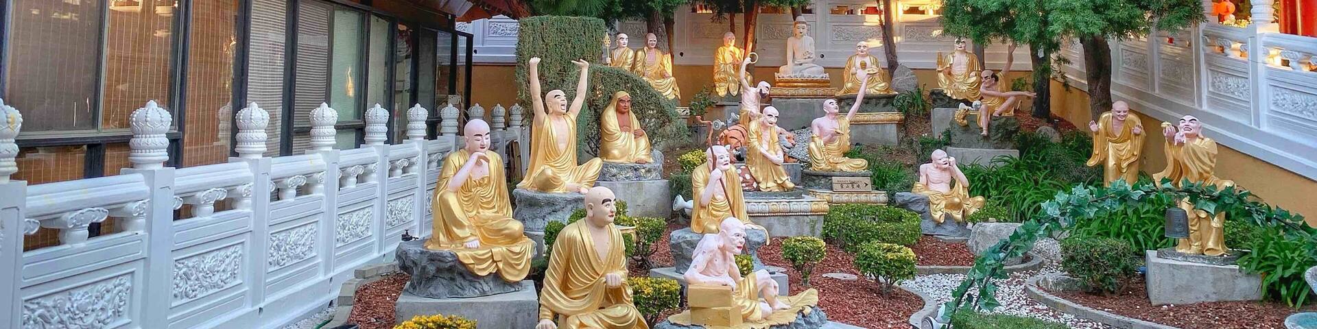 Beautiful temple in Los Angeles area.