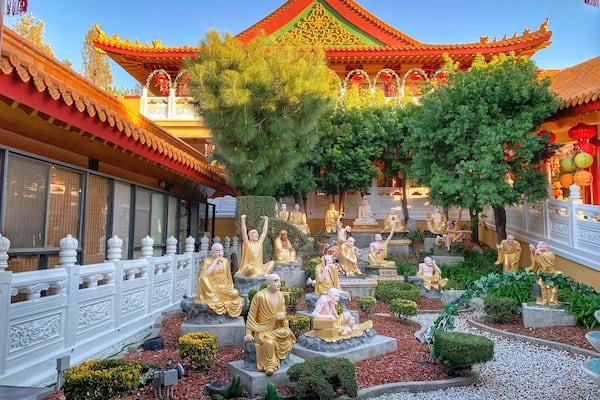 Beautiful temple in Los Angeles area.