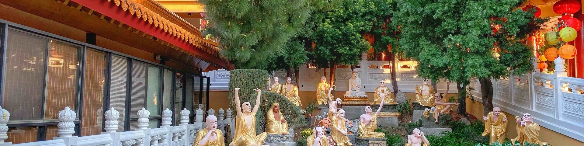 Beautiful temple in Los Angeles area.