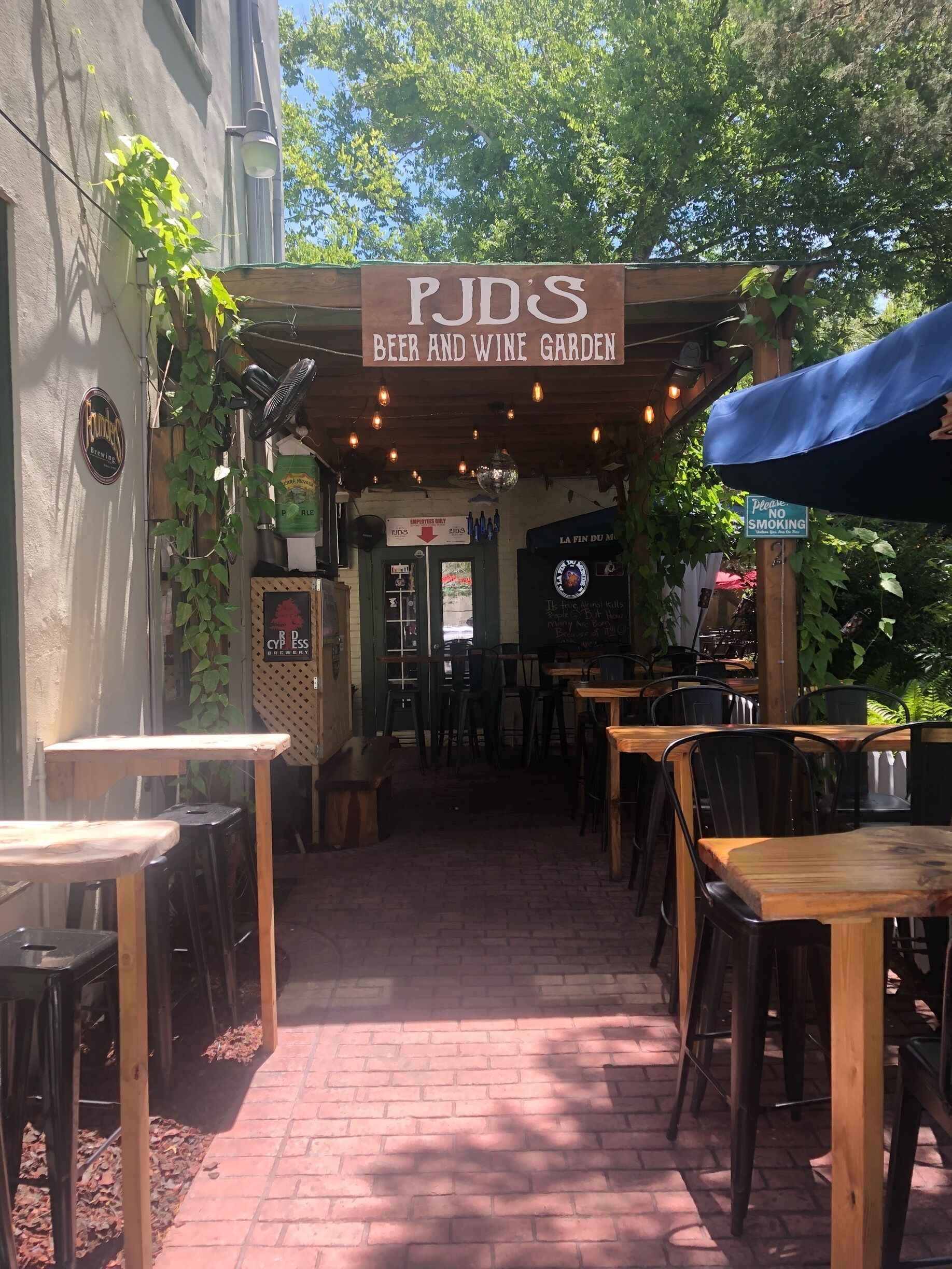 Over 50 beers. Pajama Shop. 