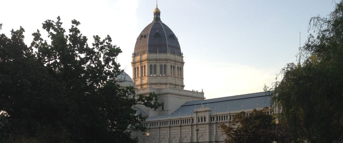 Built for Melbourne International Exhibition in 1880/81.