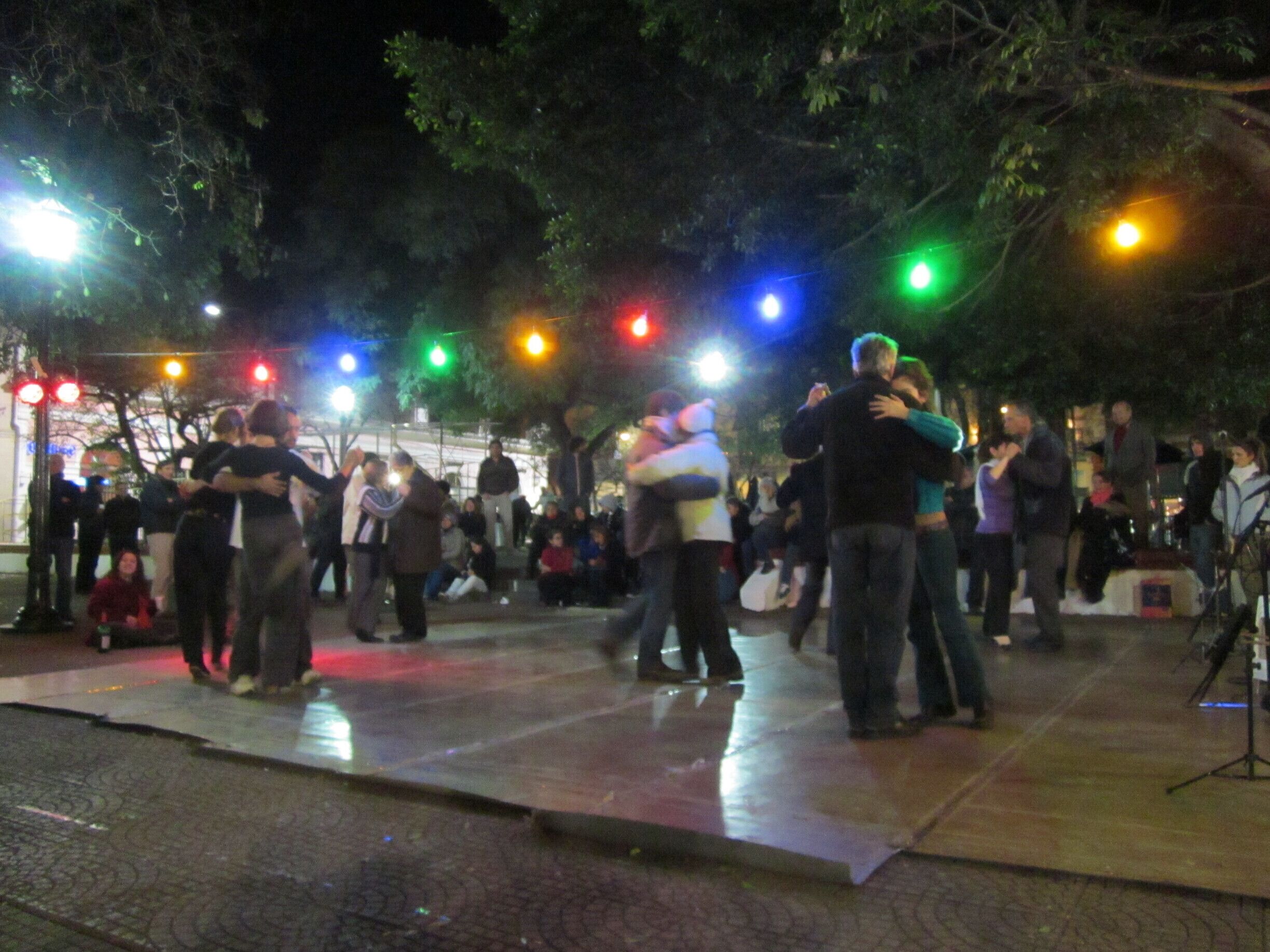 This vibrant plaza takes center stage during the San Telmo market, but at night it transforms into a beautiful space for some impromptu music and of course, tango.