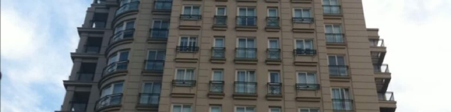 View from Nuñez Mc Donalds