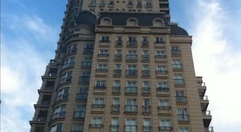 View from Nuñez Mc Donalds