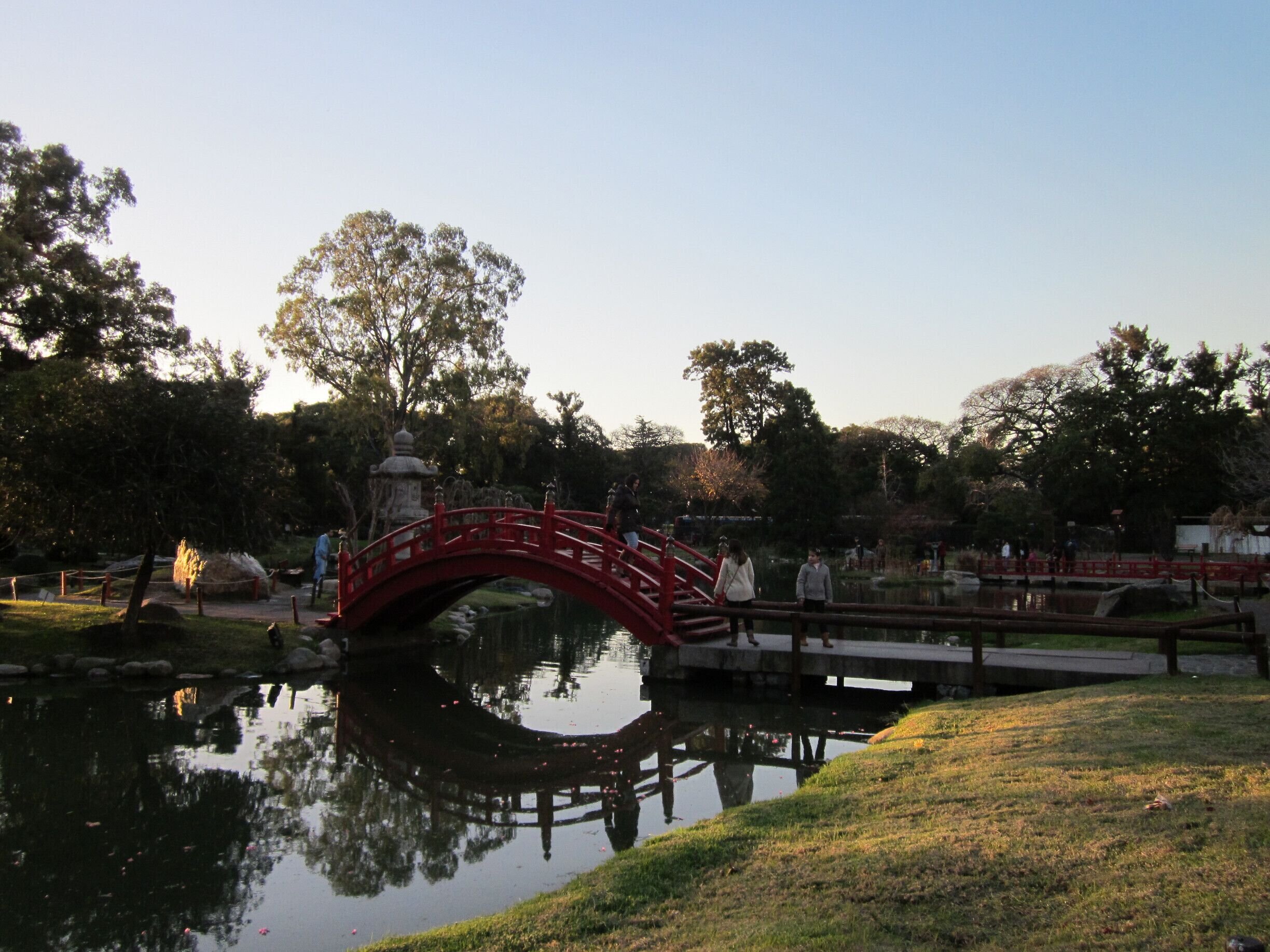 The Japanese Garden in Buenos Aires. Such a sweet little place to stroll through on a quiet afternoon. Check out the giant koi in the ponds too!