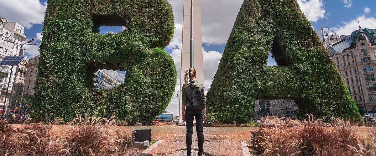 El Obelisco in Buenos Aires, Argentina