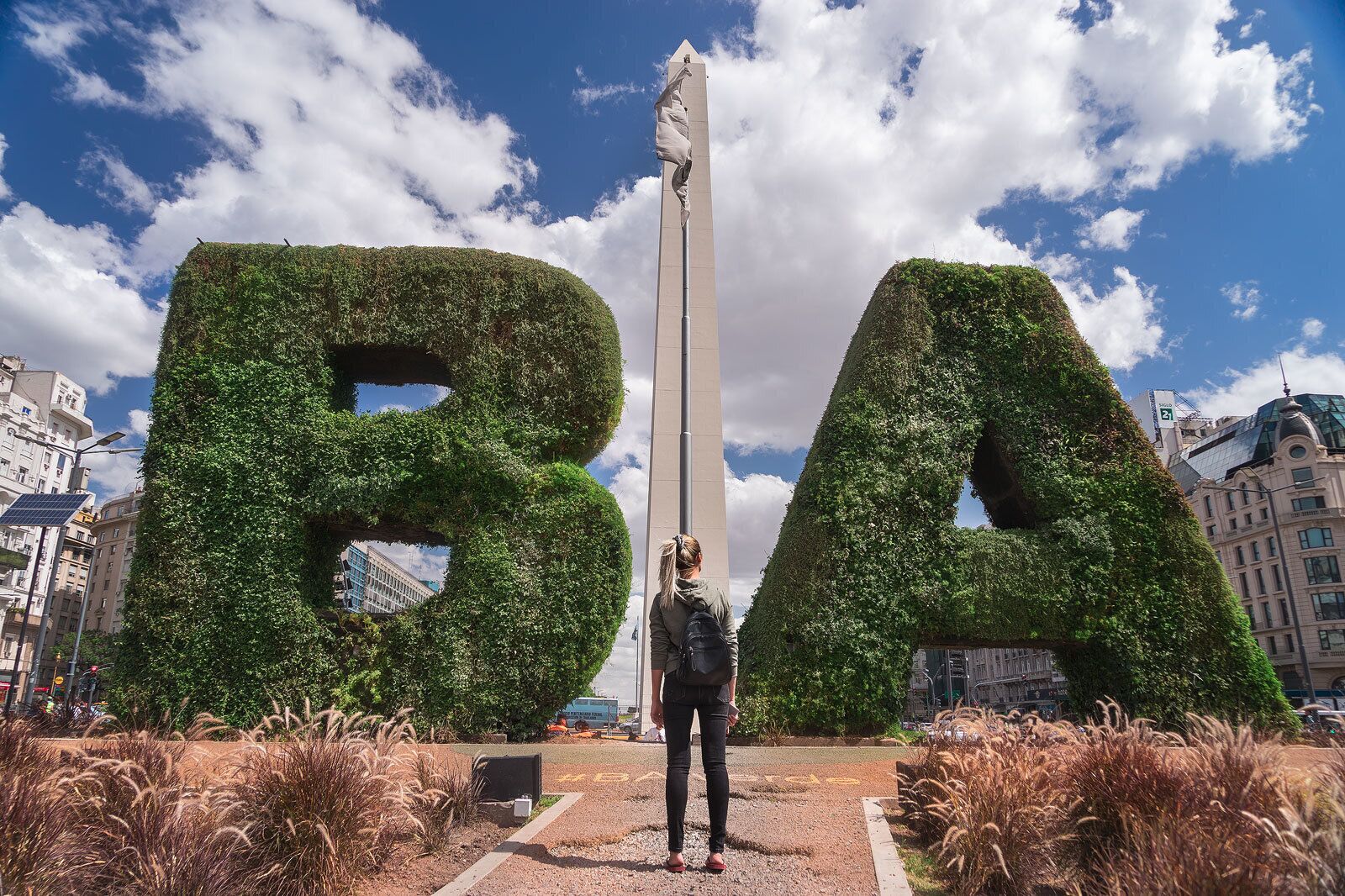 El Obelisco in Buenos Aires, Argentina