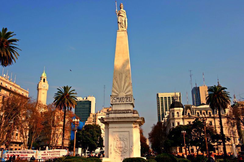 Plaza de Mayo is the main square in Buenos Aires, right by the Pink House and not far from San Telmo. http://www.badsentences.com/recoleta-cemetery-in-buenos-aires/ 