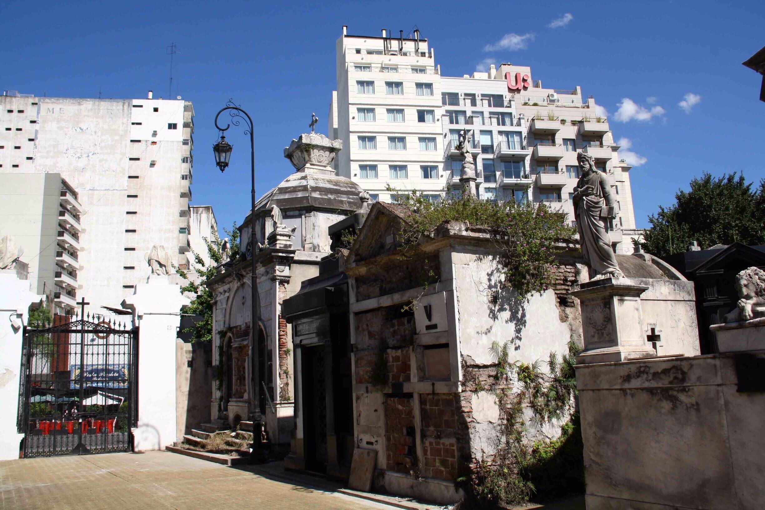 Recoleta has this beautiful cemetary where the grave of Evita Duarte-Peron is actually the main attraction (which is real modest compared to the absurdly huge masoleums build here).  

Read more: http://mokumsurfclub.com/fluent-tango-buenos-aires/
