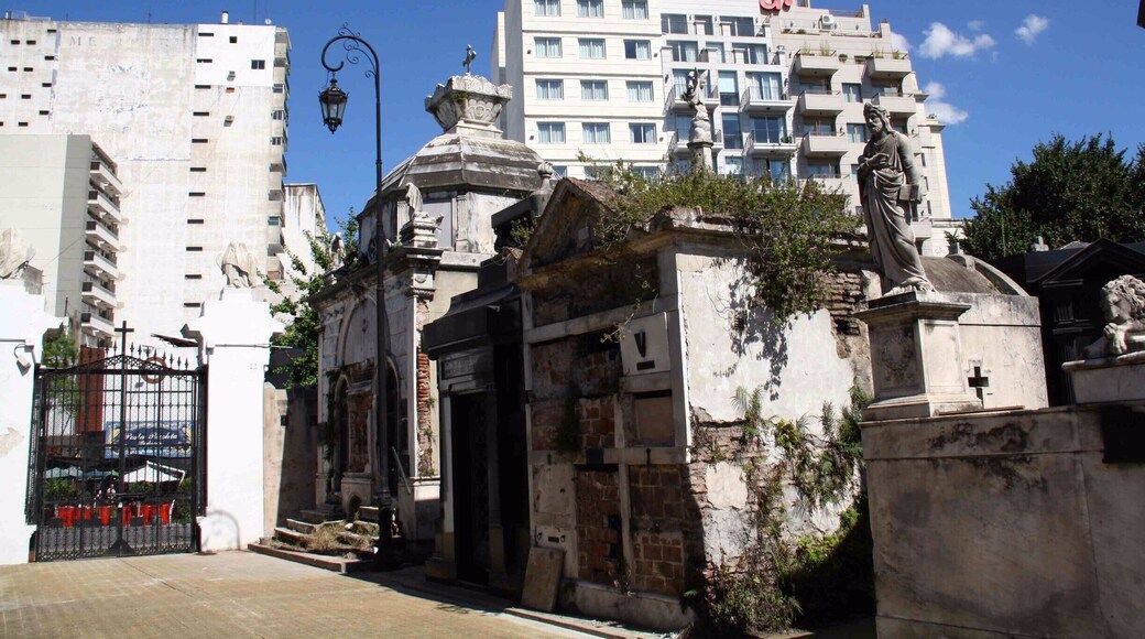 Recoleta has this beautiful cemetary where the grave of Evita Duarte-Peron is actually the main attraction (which is real modest compared to the absurdly huge masoleums build here).
Read more: http://mokumsurfclub.com/fluent-tango-buenos-aires/
