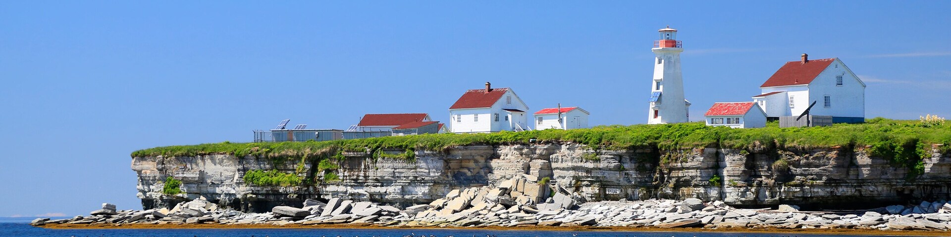 Perroquets Island, Mingan Archipelago in Quebec, Canada