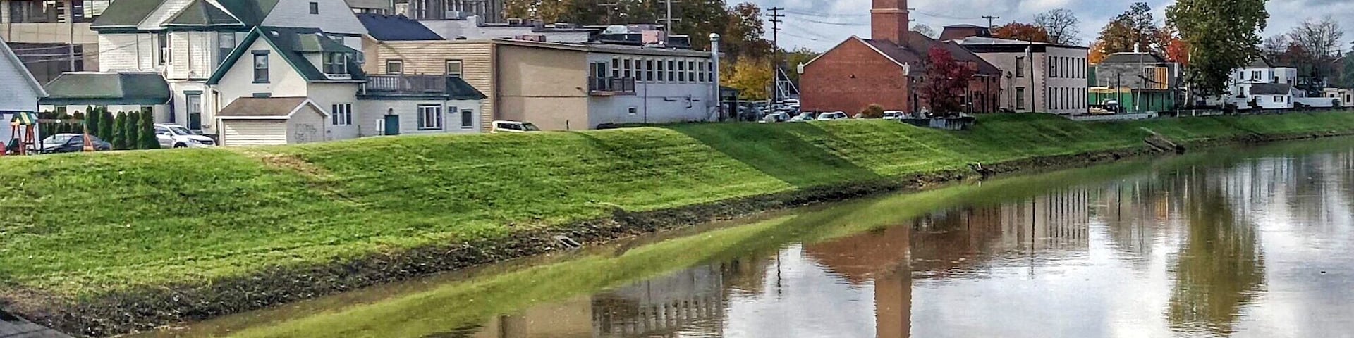 Troy, Ohio is just a small quiet town in southwest Ohio. It is the county seat so it has this beautiful courthouse. The Great Miami River runs through our wonderful town.