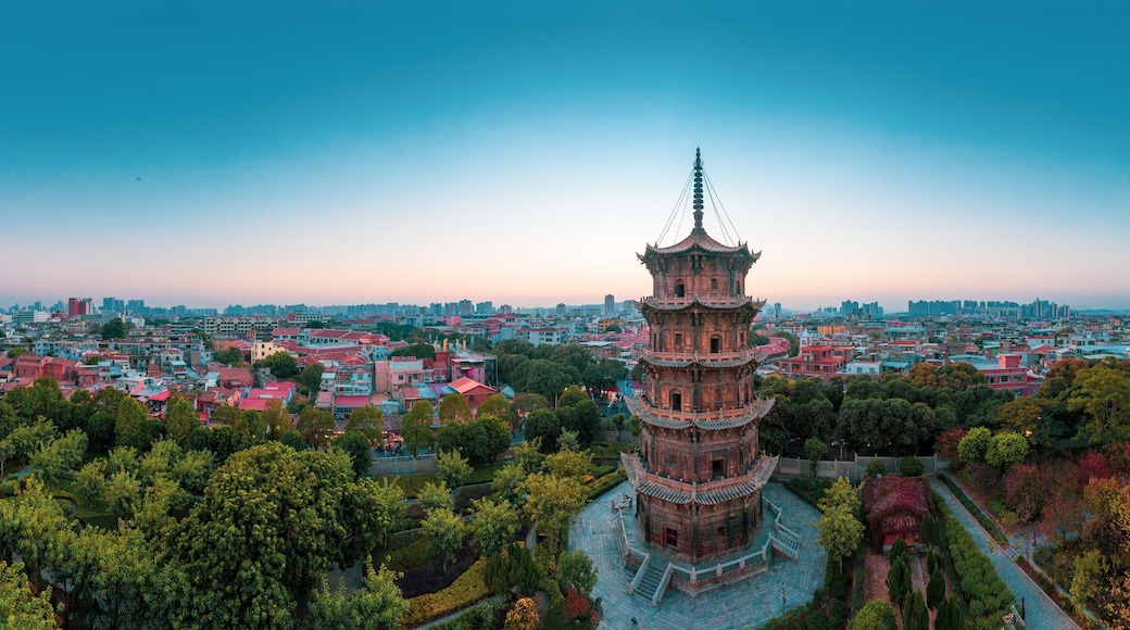 Kaiyuan temple in the old town of quanzhou city, fujian province, China
