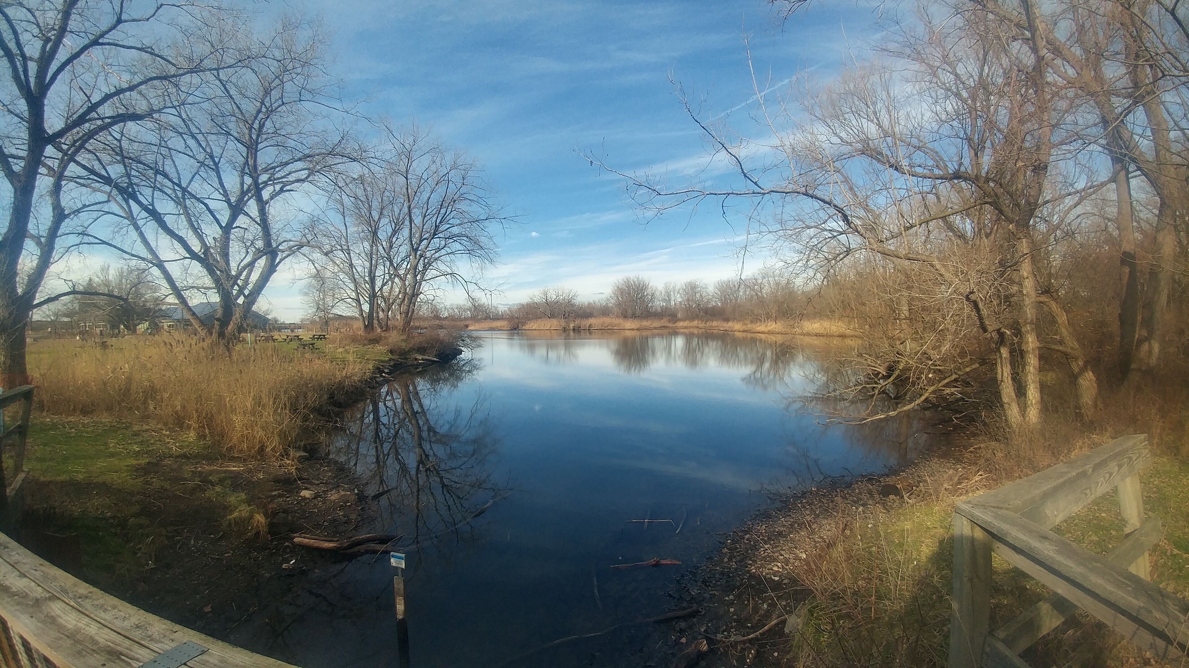 Lake Kirsty at Tifft Nature Preserve in Buffalo.
