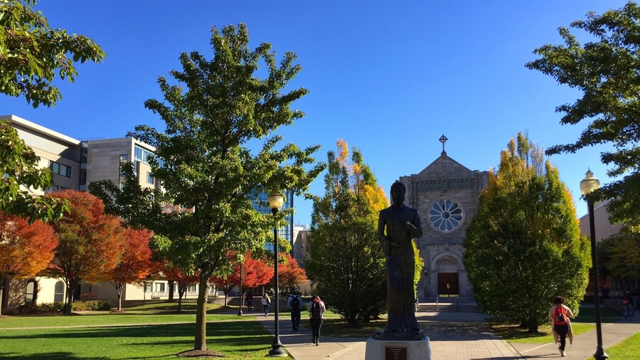 The center of campus at my alma mater, Canisius College, on a beautiful fall day.
#gogriffs
#lifeatexpedia