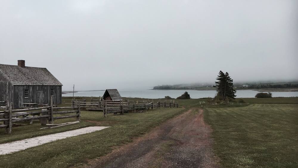 The fog was coming over...