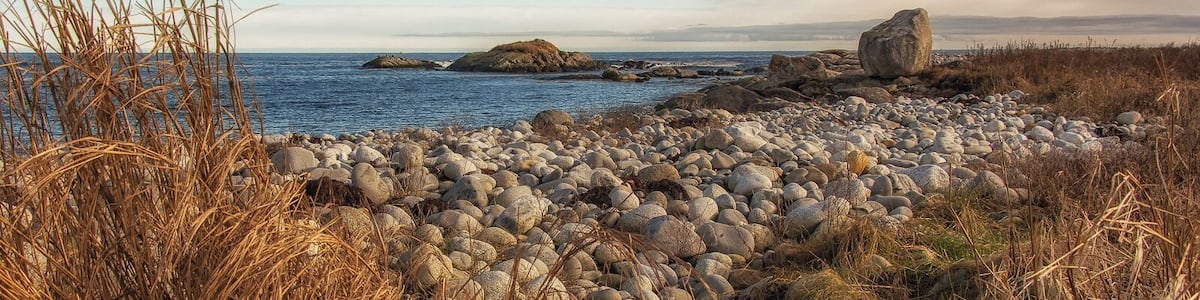 The Kejimkujik Seaside Adjunct is a satellite location of Nova Scotia's mainland national park. It's a relatively easy hike that takes you out and around a stunningly wild coastline.