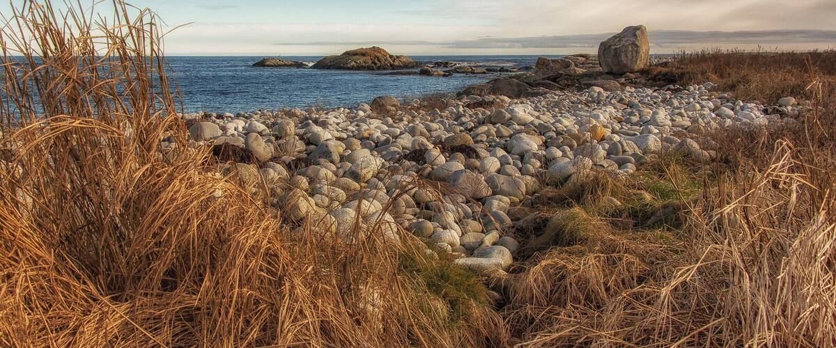 The Kejimkujik Seaside Adjunct is a satellite location of Nova Scotia's mainland national park. It's a relatively easy hike that takes you out and around a stunningly wild coastline.