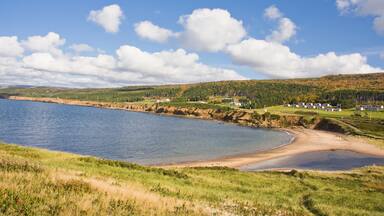 Inlet along Cabot Trail Cape Breton
