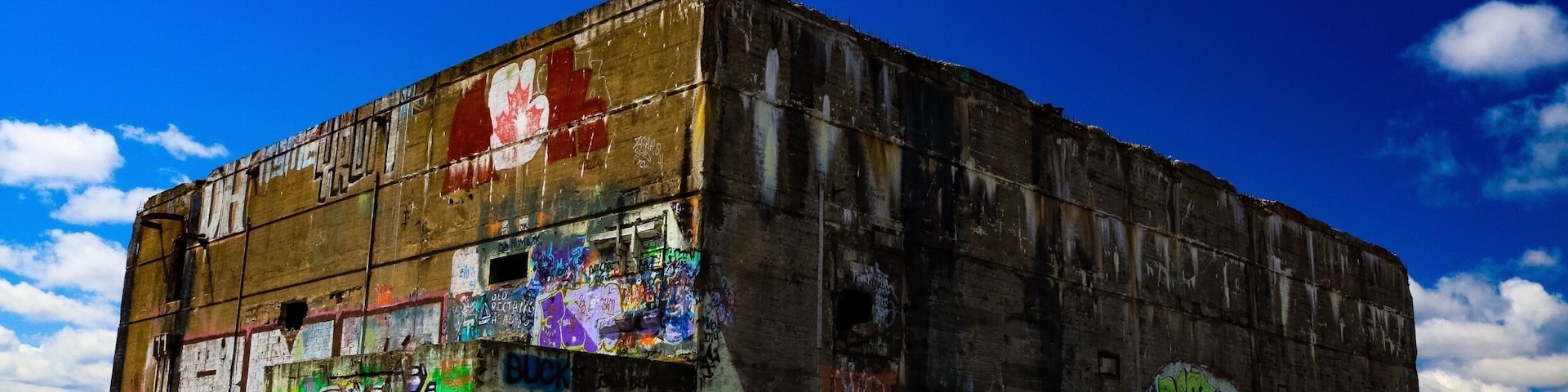 An old RCAF radar base in Beaverbank now abandoned. Easy to find on Google.