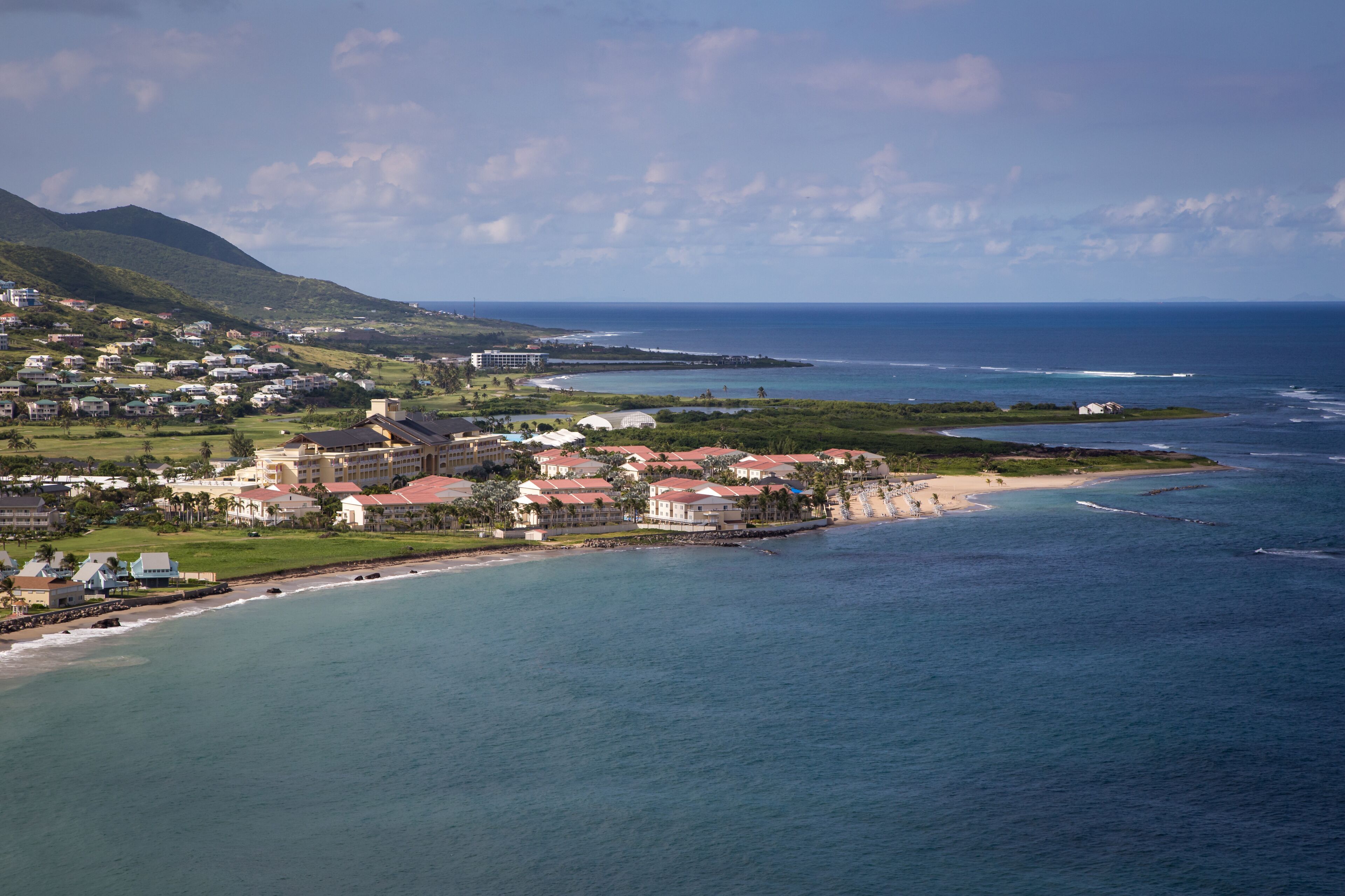 View from Timothy Hill in St. Kitts