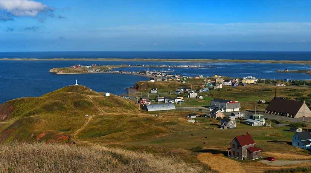 Beautiful view of Havre aubert in magdalein island