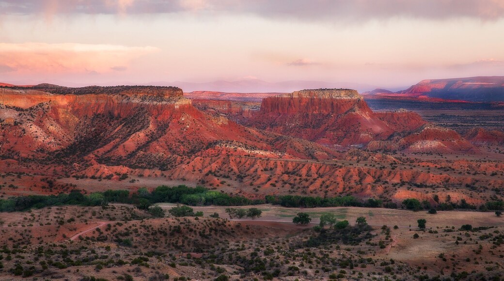 View from the summit of the Chimney Rock trail at ghost ranch. Great hike and 360 degree views of the surrounding region.