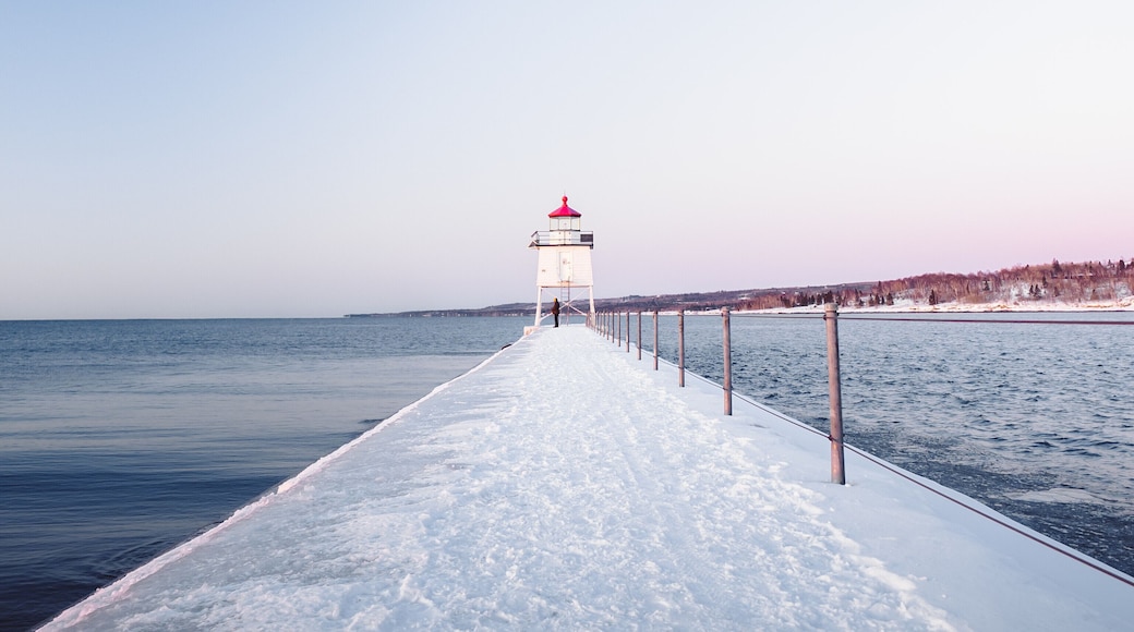 Cold morning in Minnesota. Fishermen would pull fish from the water and they would freeze immediately.