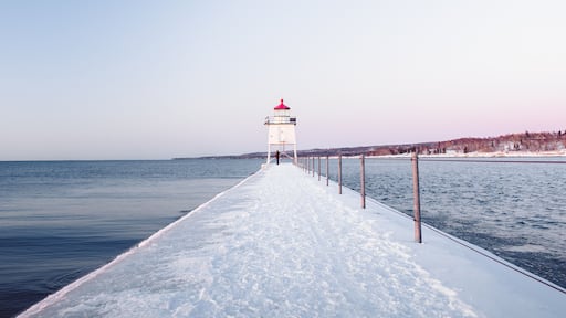 Cold morning in Minnesota. Fishermen would pull fish from the water and they would freeze immediately.