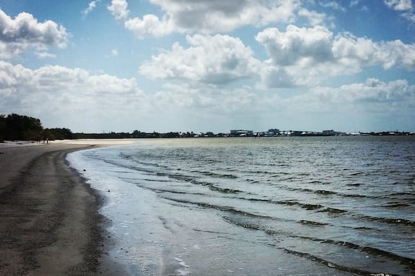 Waves at Bunche Beach