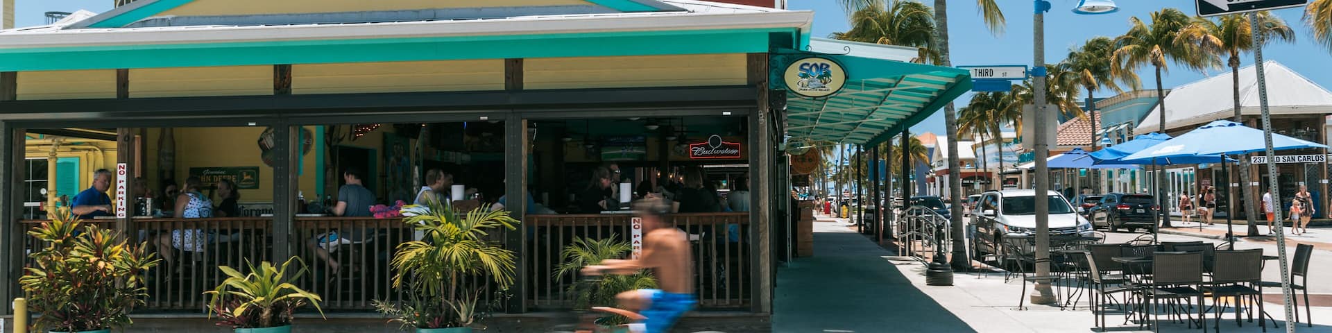 Fort Myers Beach featuring a small town or village