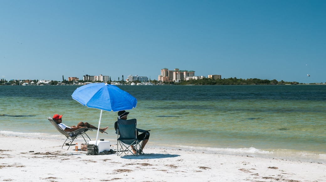 Fort Myers Beach featuring general coastal views and a beach as well as a couple