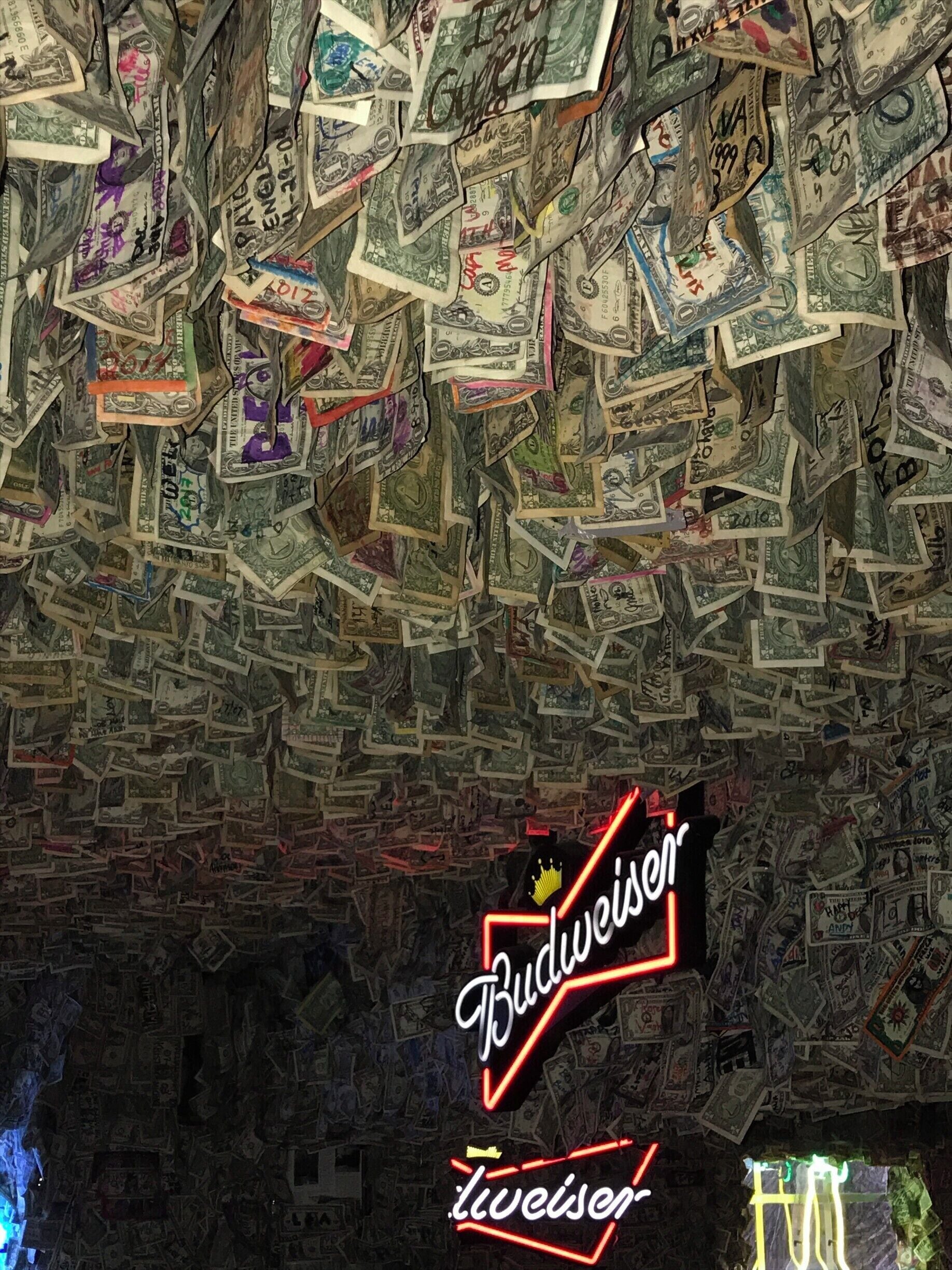 No Name Pub in in Big Pine Key, FL was one of our favorite pit stops in the Florida Keys. It's a friendly and quirky bar to visit on your drive down to Key West. #FloridaKeys #Florida #USA