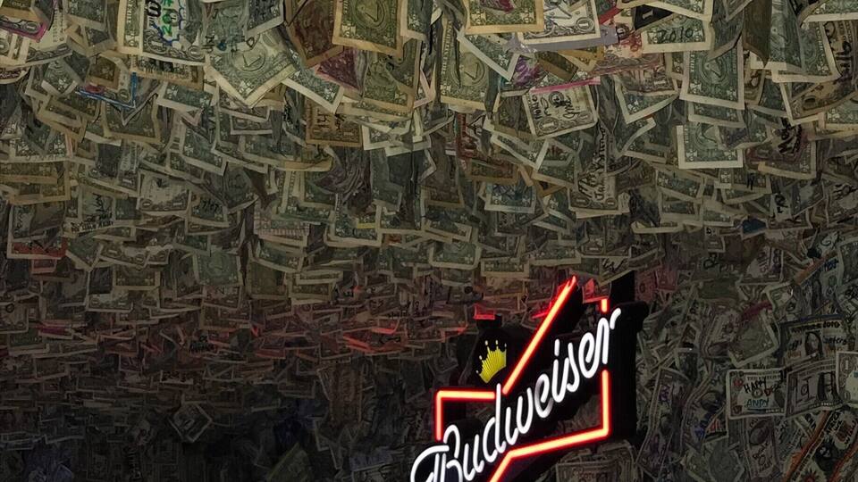 No Name Pub in in Big Pine Key, FL was one of our favorite pit stops in the Florida Keys. It's a friendly and quirky bar to visit on your drive down to Key West. #FloridaKeys #Florida #USA