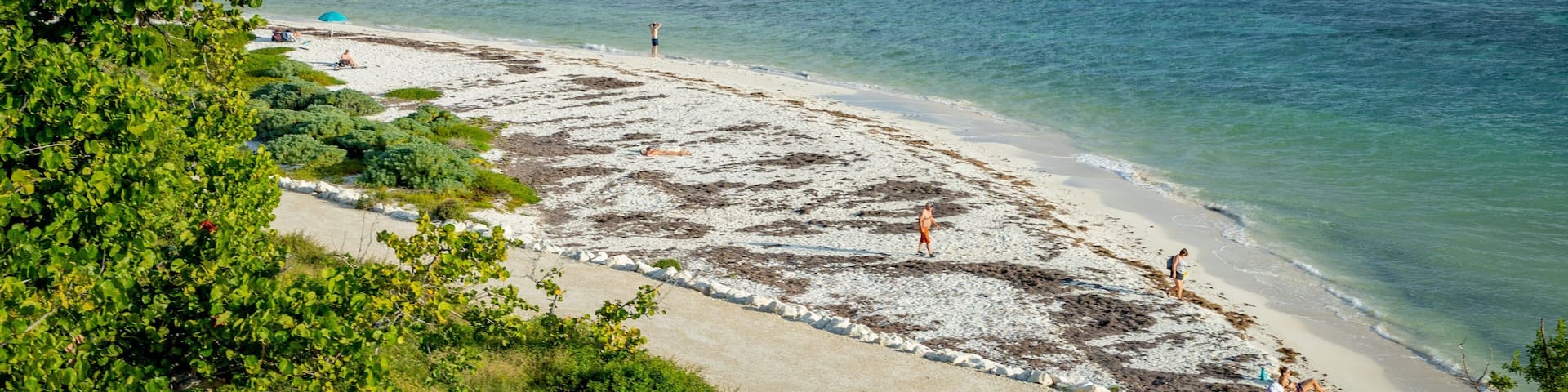 Bahia Honda State Park featuring general coastal views, a beach and landscape views