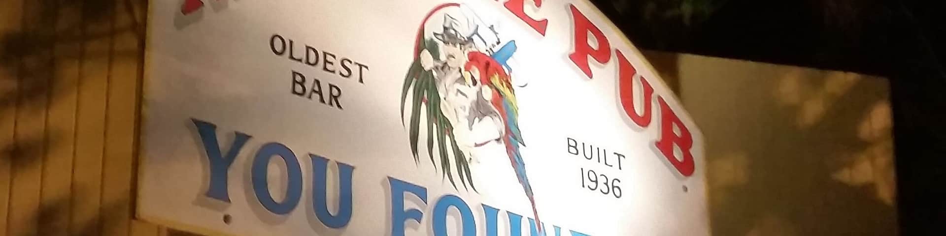 If you can find this out-of-the-way historic pub on Big Pine Key, it's worth it. Sit at the ultra-high stools at the bar and try the local craft brews on tap or a rum cocktail, and come hungry for the divine pizza!
Tens of thousands of signed dollar bills are stapled to every inch of the walls and ceilings.
You're practically guaranteed to see the endangered tiny Key deer beside the road on your way!
#FLKeys
#delicious
#food
#cocktails
#UStravel
#historical
#pub
#wildlife
Follow us on Trover and follow our full-time RV adventures at http://RVLuckyOrWhat.com.